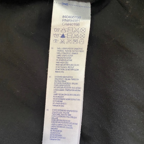 Buffalo Plaid Womens Jacket S Red Black Snaps Knit Long Sleeves mixed media - Picture 3 of 8